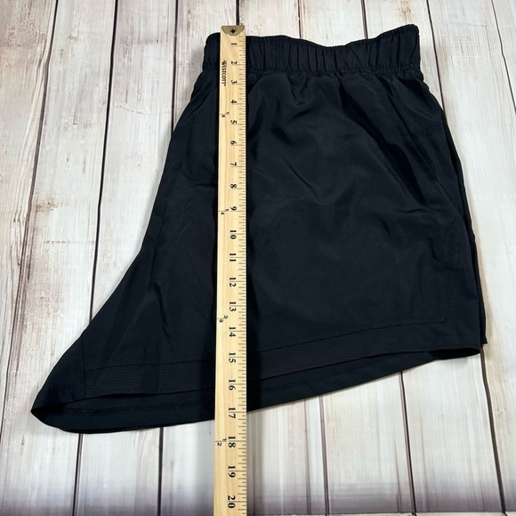 Athletic Works Black Athletic Shorts Lightweight Elastic Waist w/Pockets. 3X - Picture 7 of 8